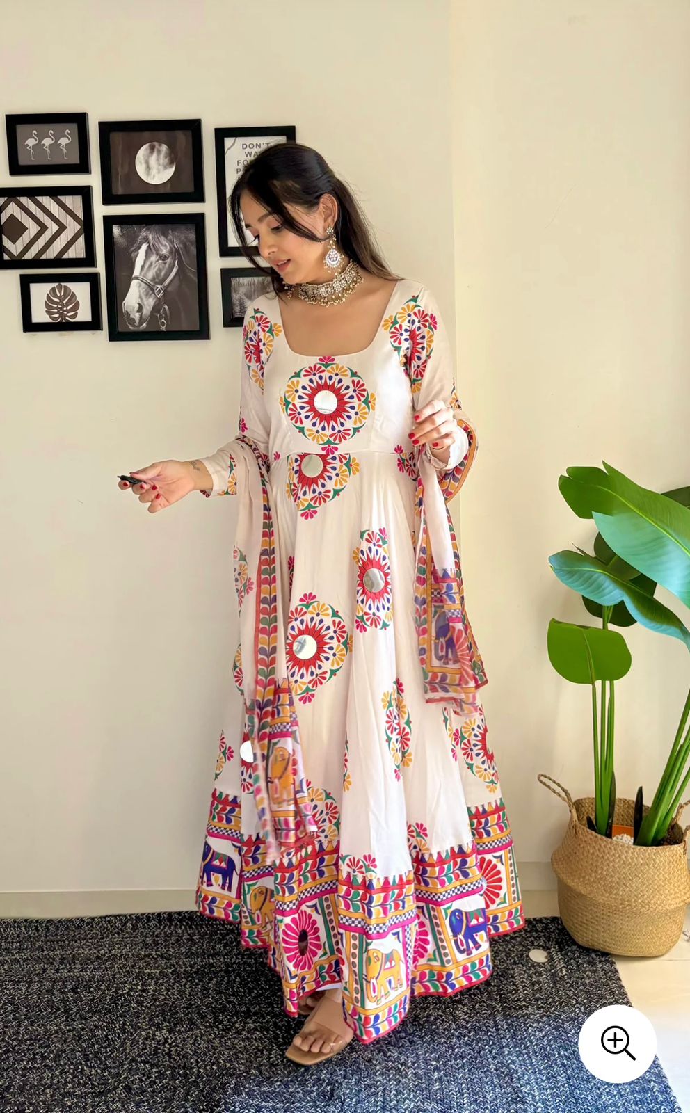 Designer Navratri Collection – Gown and dupatta set