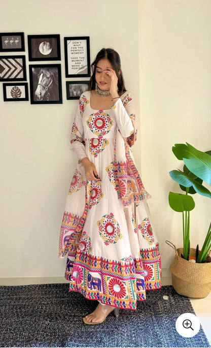 Designer Navratri Collection – Gown and dupatta set